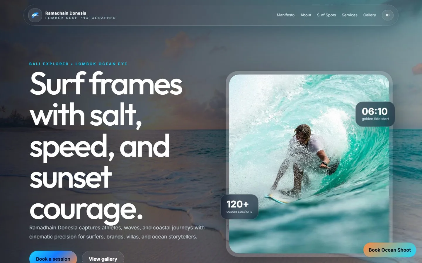 Ramadhain Donesia Surf