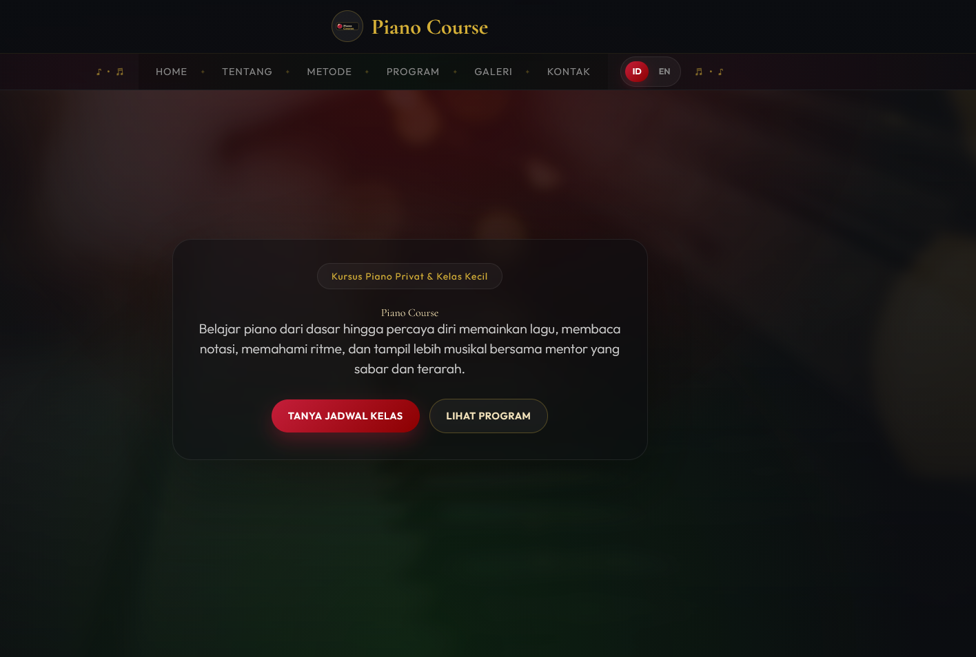 Piano Course